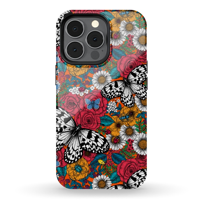 iPhone 13 pro StrongFit A colorful garden by Katerina Kirilova