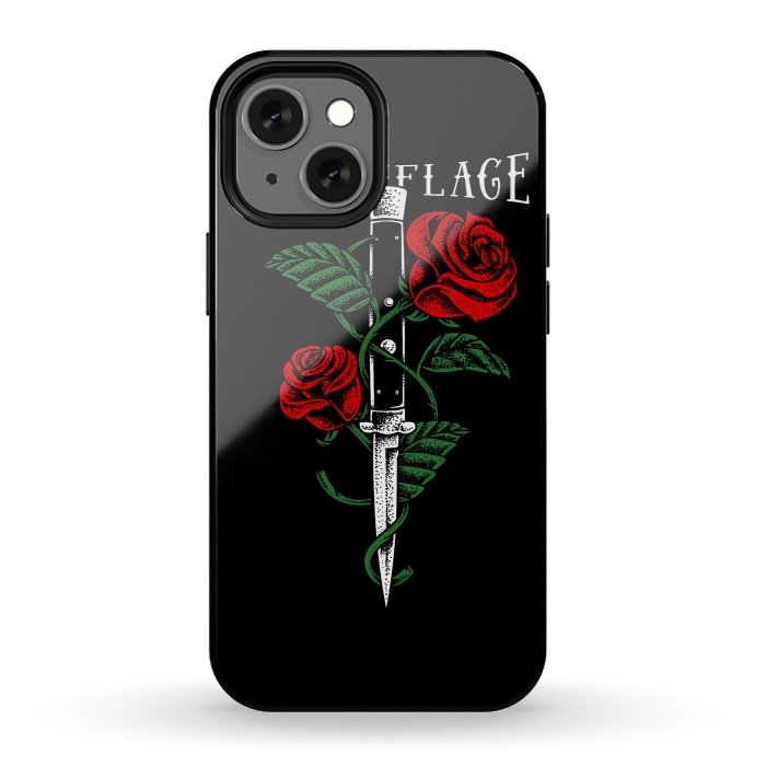 iPhone 13 mini StrongFit Camouflage by Afif Quilimo