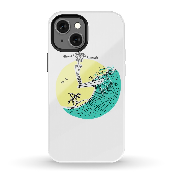 iPhone 13 mini StrongFit Surf Nose by Afif Quilimo