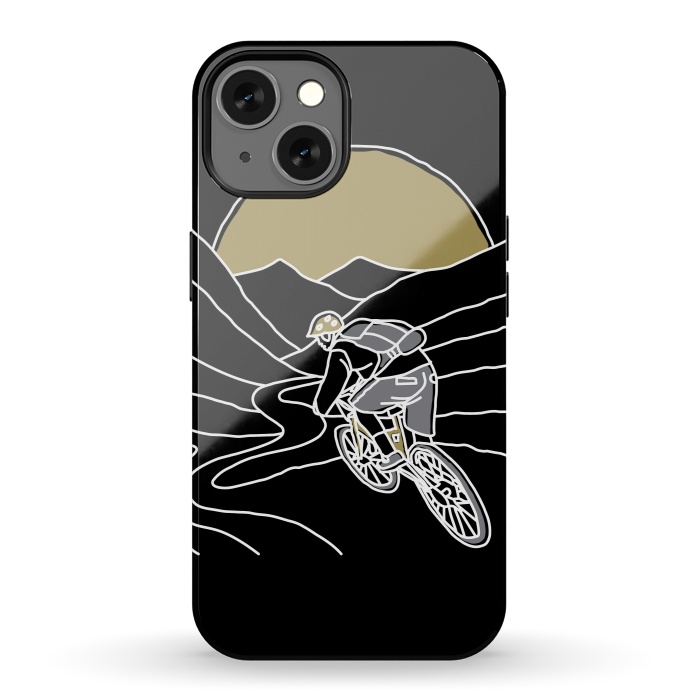 iPhone 13 StrongFit Mountain Biker 2 by Afif Quilimo