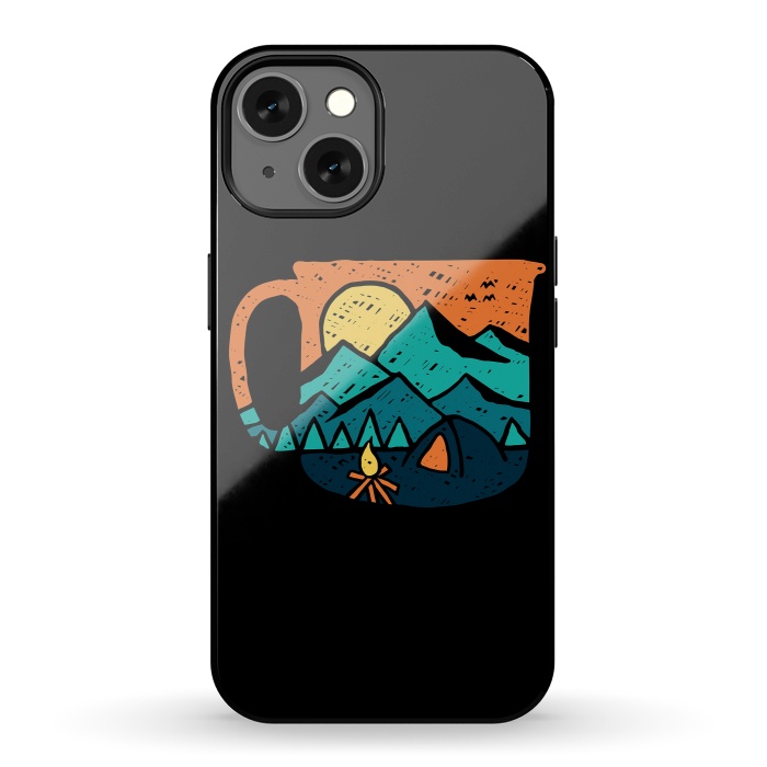 iPhone 13 StrongFit Coffee and Adventure by Afif Quilimo