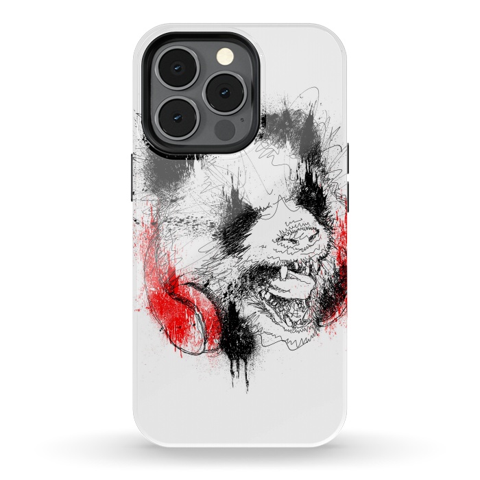 iPhone 13 pro StrongFit Panda Roar Scratch  by Afif Quilimo