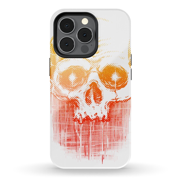 iPhone 13 pro StrongFit Skull Gradient by Afif Quilimo