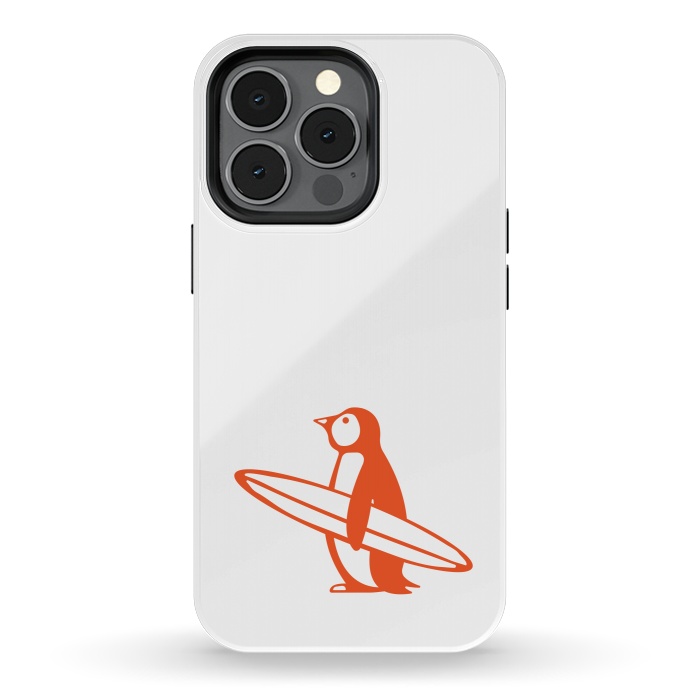 iPhone 13 pro StrongFit SURF PENGUIN by Arif Rahman