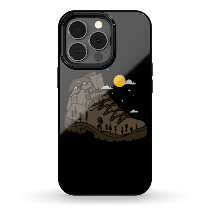iPhone 13 pro StrongFit Adventure Boot by Afif Quilimo