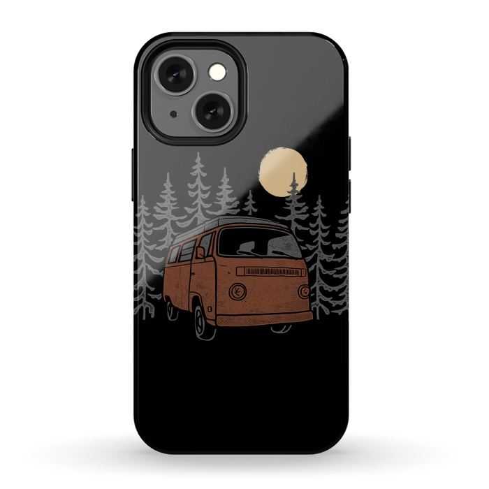iPhone 13 mini StrongFit Adventure Van by Afif Quilimo