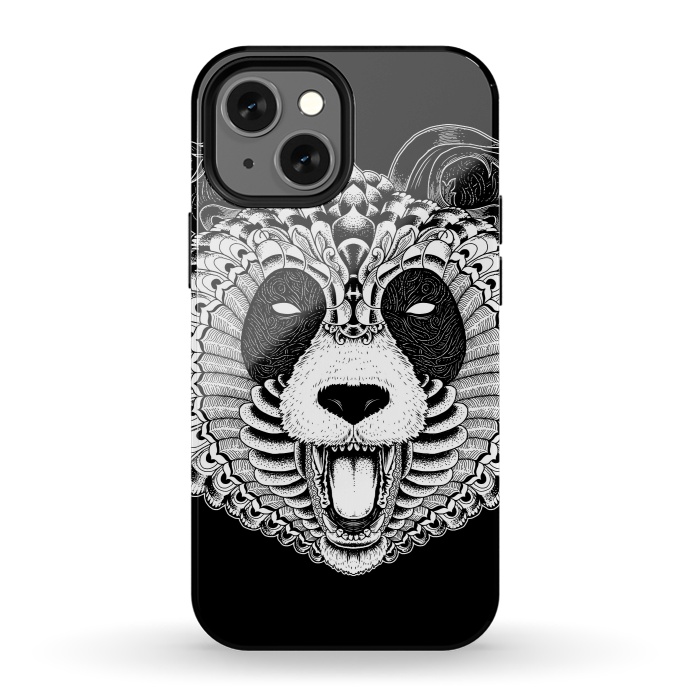 iPhone 13 mini StrongFit Panda by Afif Quilimo