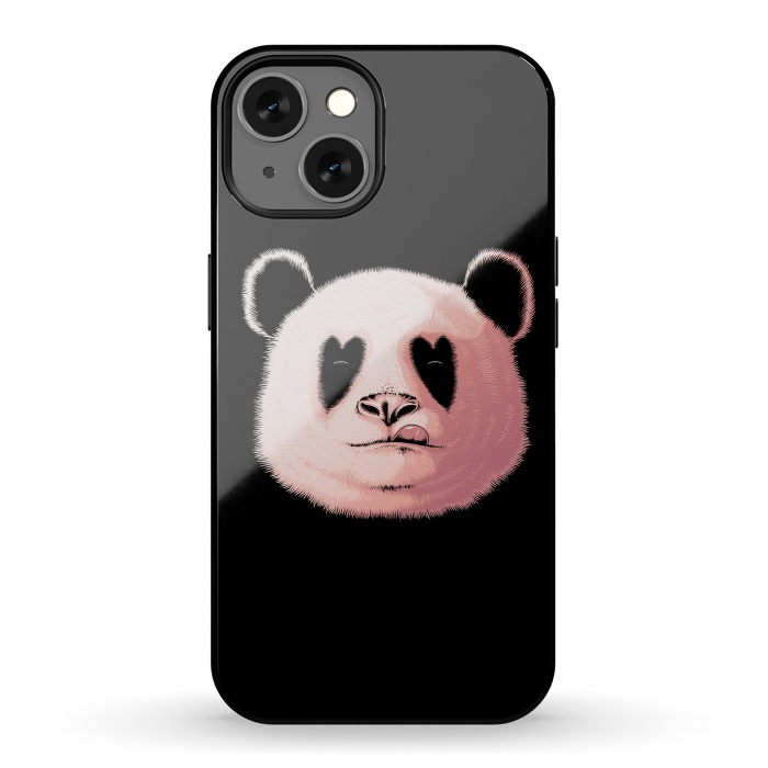 iPhone 13 StrongFit Panda in Love by Afif Quilimo