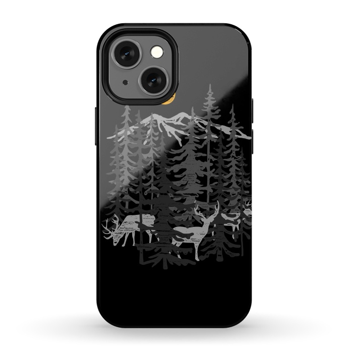iPhone 13 mini StrongFit Deers by Afif Quilimo