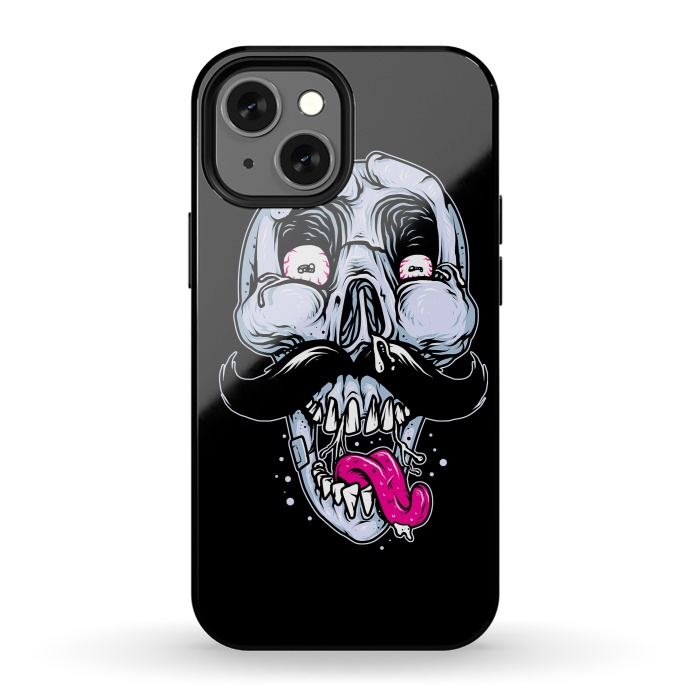 iPhone 13 mini StrongFit King of Mustache by Afif Quilimo