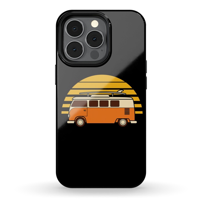 iPhone 13 pro StrongFit Sunset Van by Afif Quilimo