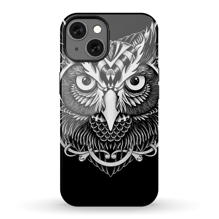 iPhone 13 StrongFit Owl ornate by Afif Quilimo