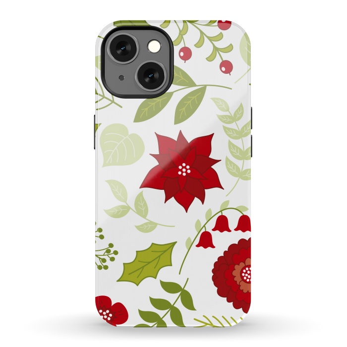 iPhone 13 StrongFit Christmas and New Year forest by ArtsCase