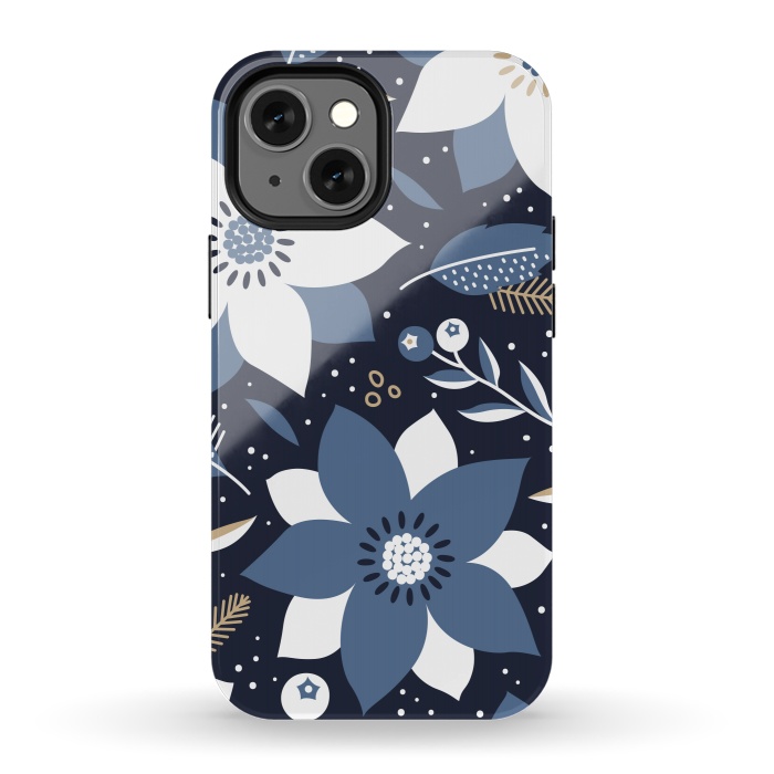 iPhone 13 mini StrongFit Festive Floral Design by ArtsCase