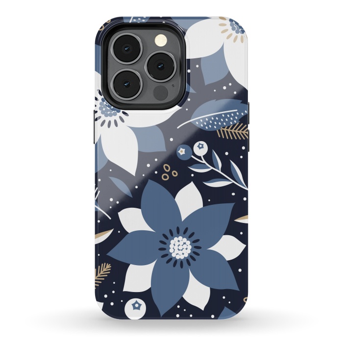iPhone 13 pro StrongFit Festive Floral Design by ArtsCase