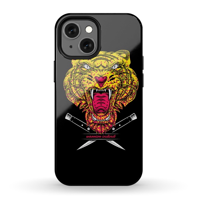 iPhone 13 mini StrongFit Warrior Instinct by Afif Quilimo