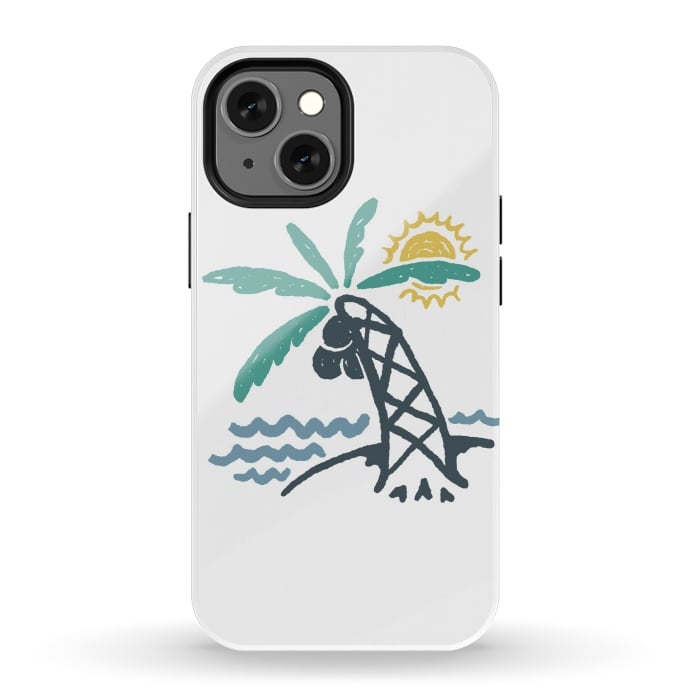 iPhone 13 mini StrongFit Hello Summer by Afif Quilimo