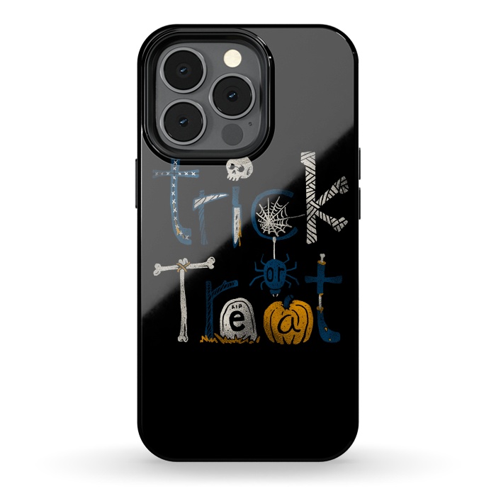 iPhone 13 pro StrongFit Trick or Treat by Afif Quilimo