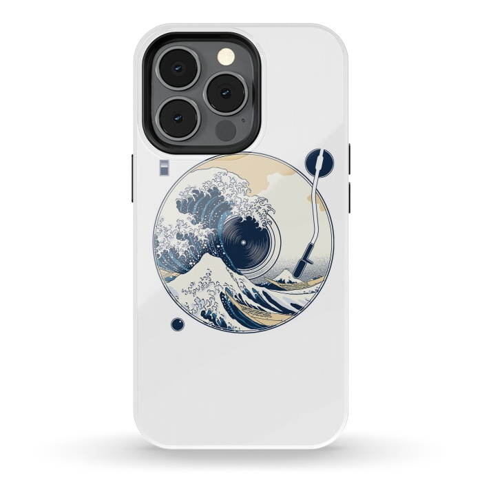 iPhone 13 pro StrongFit The Great Wave off Sound by Afif Quilimo