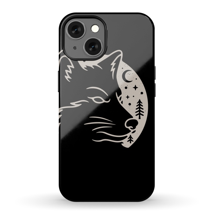 iPhone 13 StrongFit Wolf Moon by Afif Quilimo