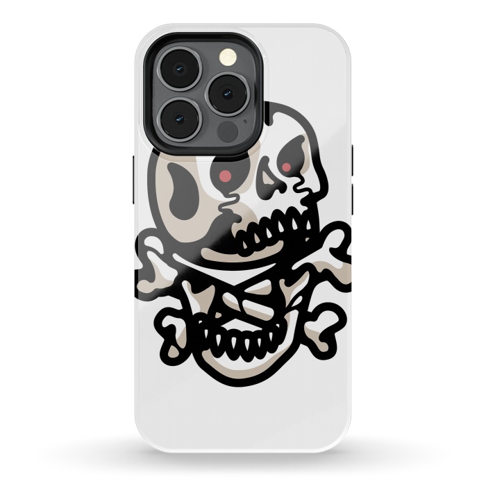 iPhone 13 pro StrongFit Crossbones by Afif Quilimo