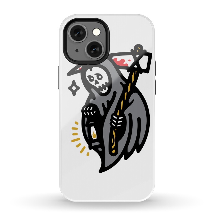 iPhone 13 mini StrongFit Grim Lantern by Afif Quilimo