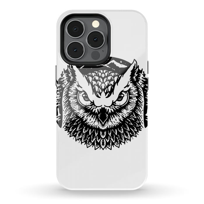 iPhone 13 pro StrongFit Owly by Afif Quilimo