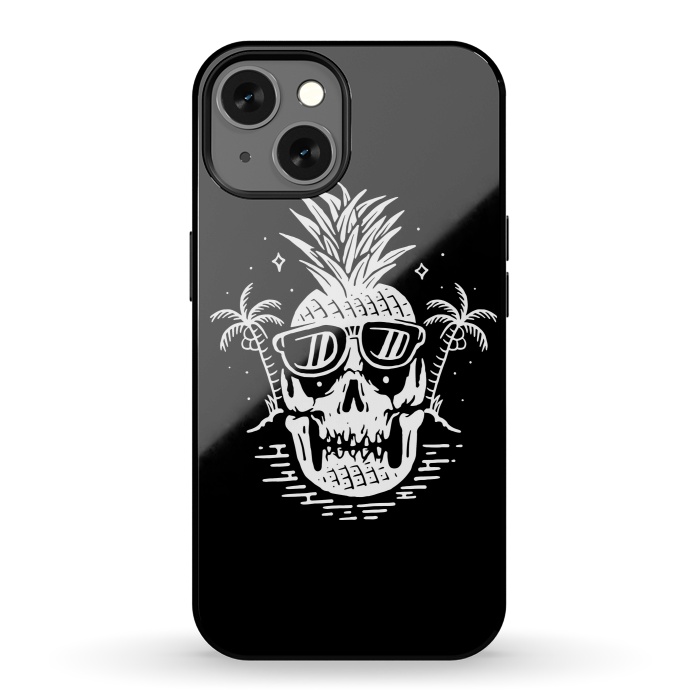 iPhone 13 StrongFit Skull Pineapple 2 by Afif Quilimo