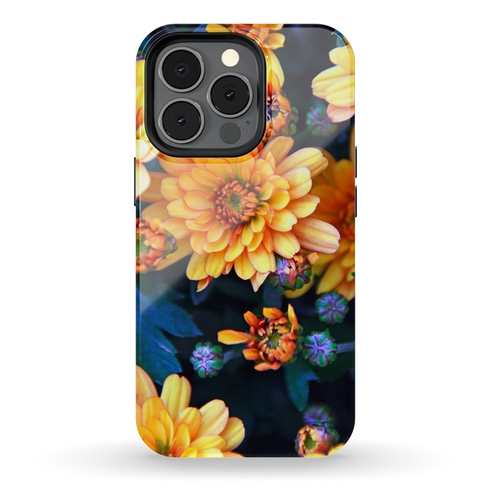 iPhone 13 pro StrongFit Chrysanthemums by Winston