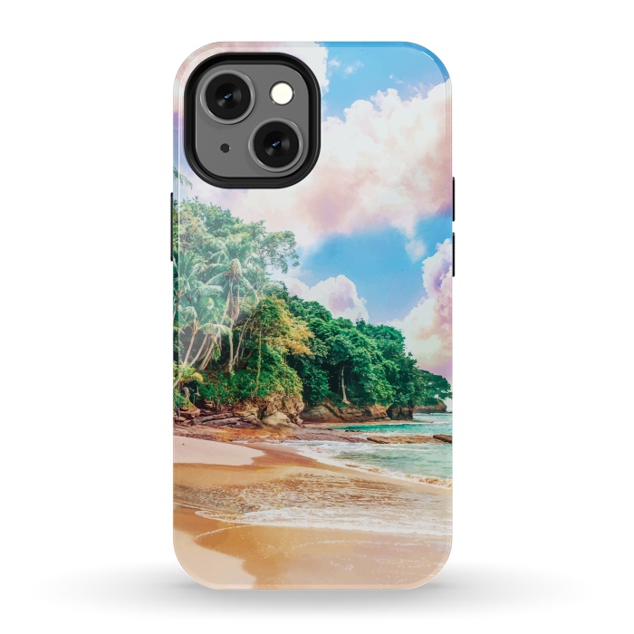 iPhone 13 mini StrongFit Beach Now by Uma Prabhakar Gokhale