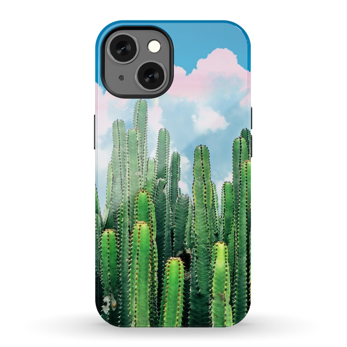 iPhone 13 StrongFit Cactus Summer by Uma Prabhakar Gokhale