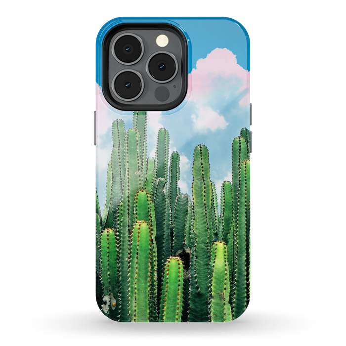 iPhone 13 pro StrongFit Cactus Summer by Uma Prabhakar Gokhale
