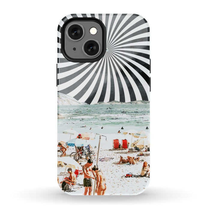 iPhone 13 mini StrongFit Summer On The Beach by Uma Prabhakar Gokhale