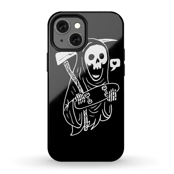 iPhone 13 mini StrongFit Grim Skater 2 by Afif Quilimo
