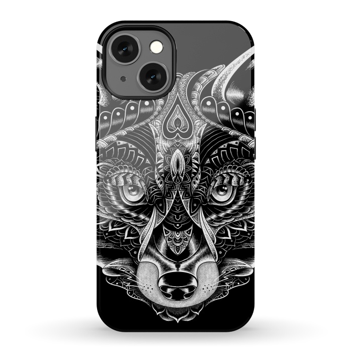 iPhone 13 StrongFit Fox Ornate by Afif Quilimo