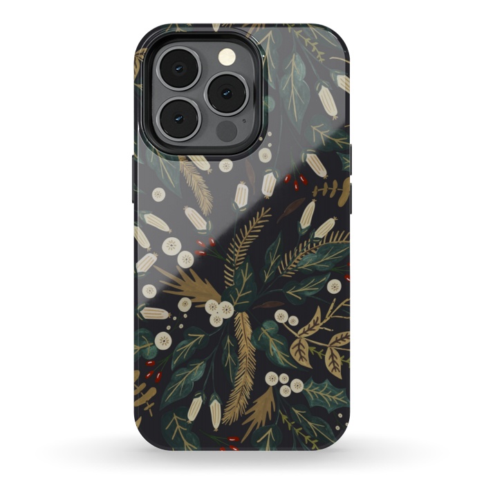 iPhone 13 pro StrongFit Dark nature holiday by Mmartabc