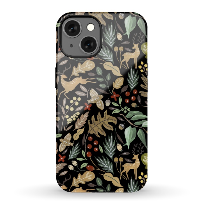 iPhone 13 StrongFit Christmas Nature by Mmartabc