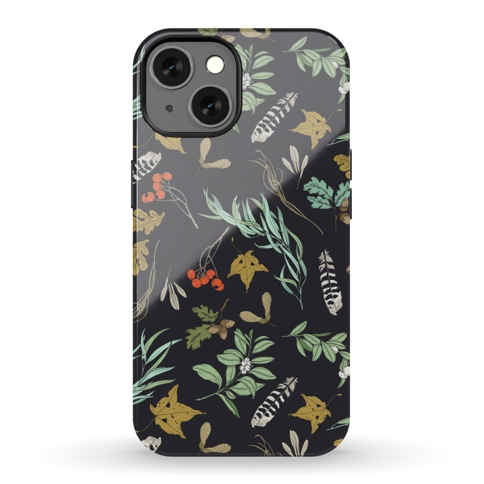 iPhone 13 StrongFit Boho vintage nature by Mmartabc
