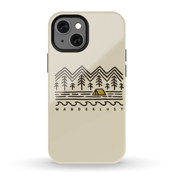 iPhone 13 mini StrongFit Wanderlust by Afif Quilimo