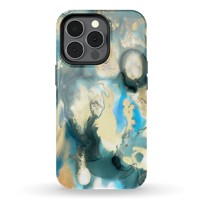 iPhone 13 pro StrongFit Golden Reef by Tangerine-Tane