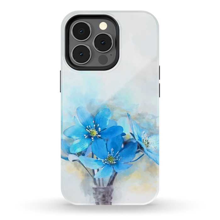 iPhone 13 pro StrongFit Summer Blue by Creativeaxle