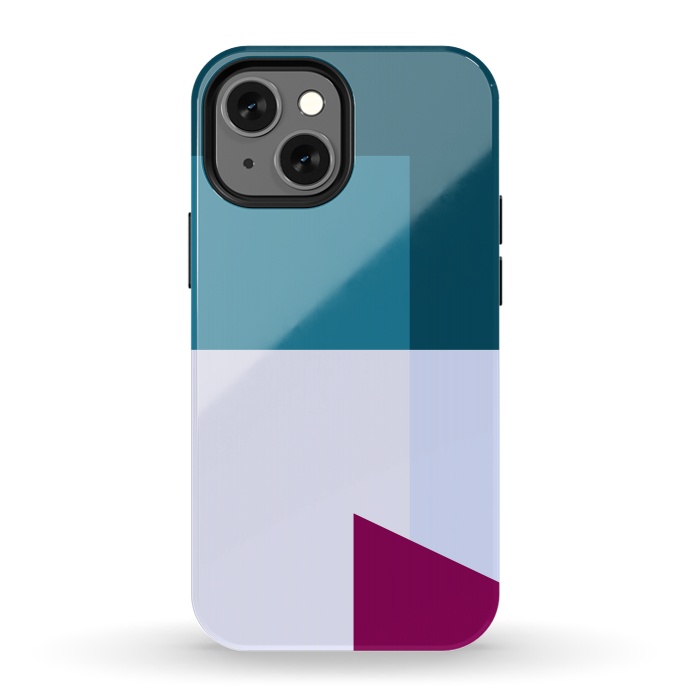 iPhone 13 mini StrongFit Pretty Blue by Creativeaxle