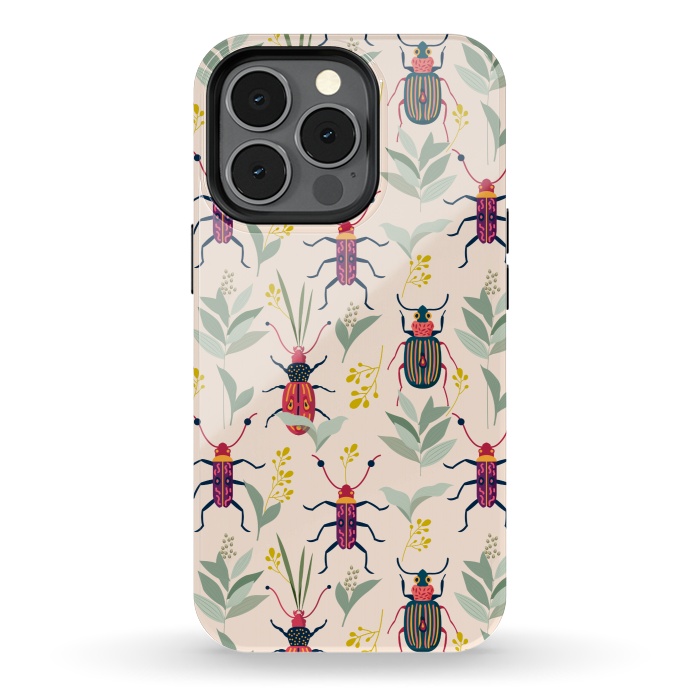 iPhone 13 pro StrongFit Summer Bugs by Uma Prabhakar Gokhale