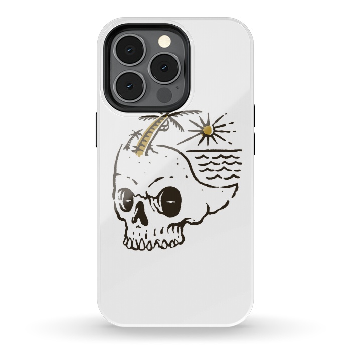 iPhone 13 pro StrongFit Skull Island by Afif Quilimo