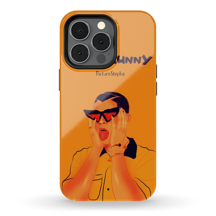 iPhone 13 pro StrongFit bad bunny by stephania
