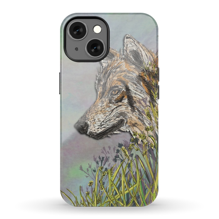 iPhone 13 StrongFit Wolf II by Lotti Brown
