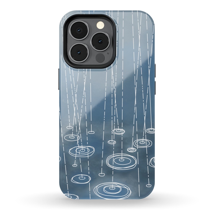 iPhone 13 pro StrongFit Another Rainy Day by Nic Squirrell