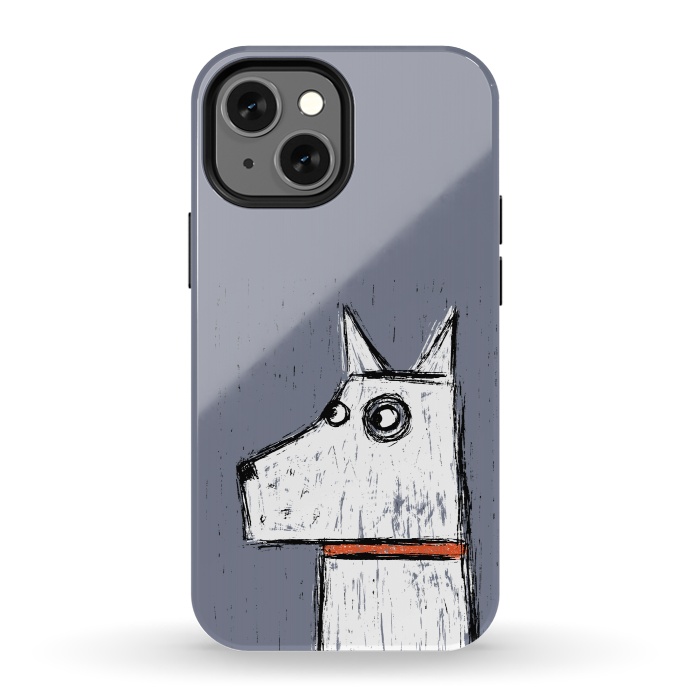 iPhone 13 mini StrongFit Arthur Dog by Nic Squirrell