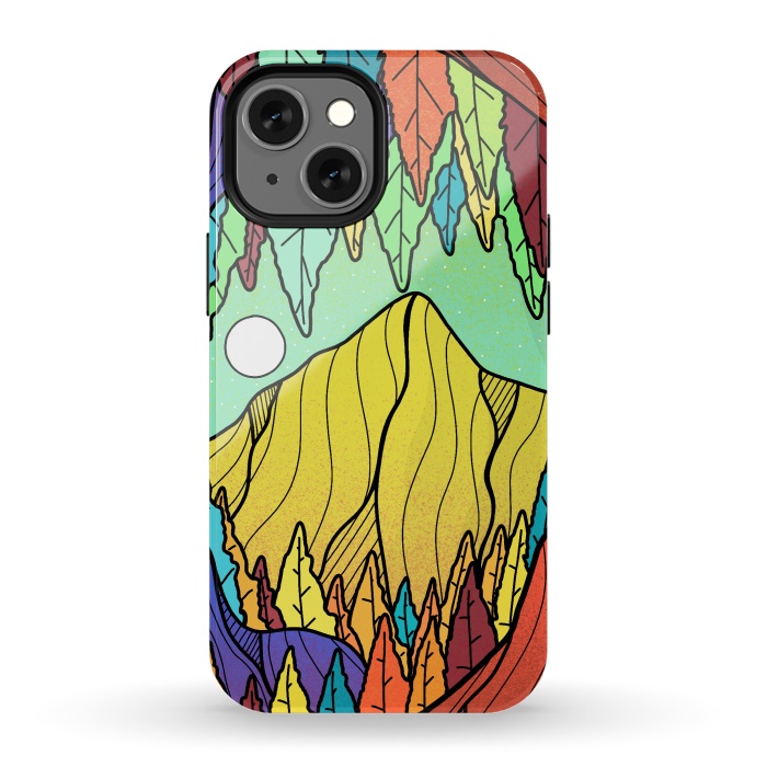 iPhone 13 mini StrongFit The forest cave by Steve Wade (Swade)