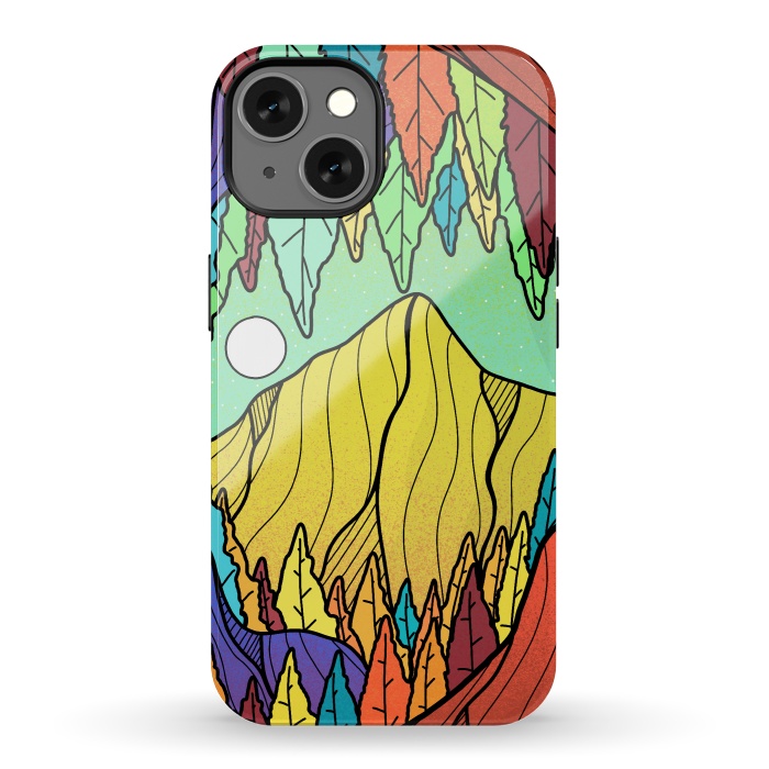 iPhone 13 StrongFit The forest cave by Steve Wade (Swade)